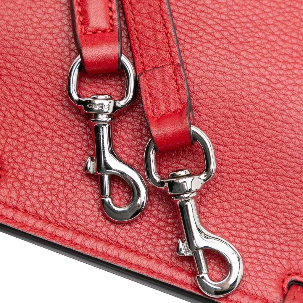 Gucci Small Leather Bamboo Daily Satchel - Detail 1