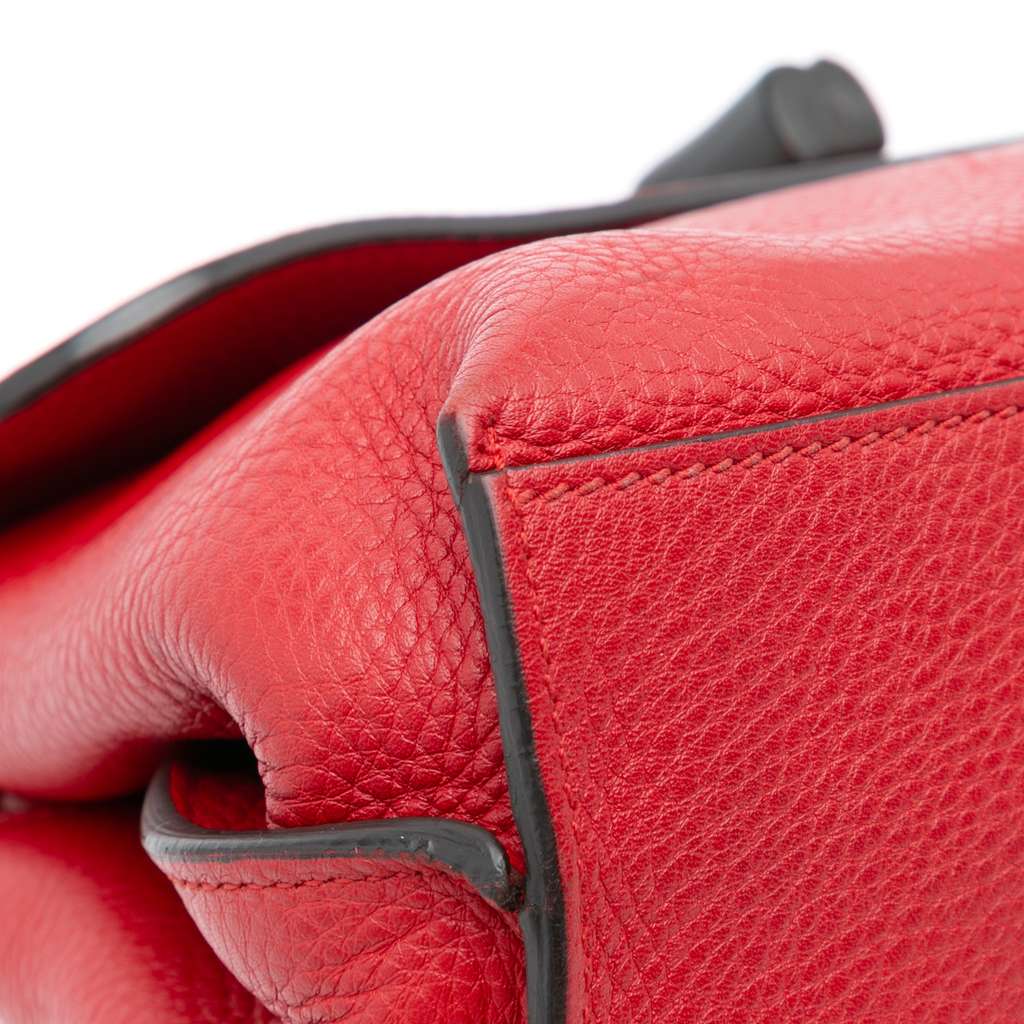 Gucci Small Leather Bamboo Daily Satchel - Image 12