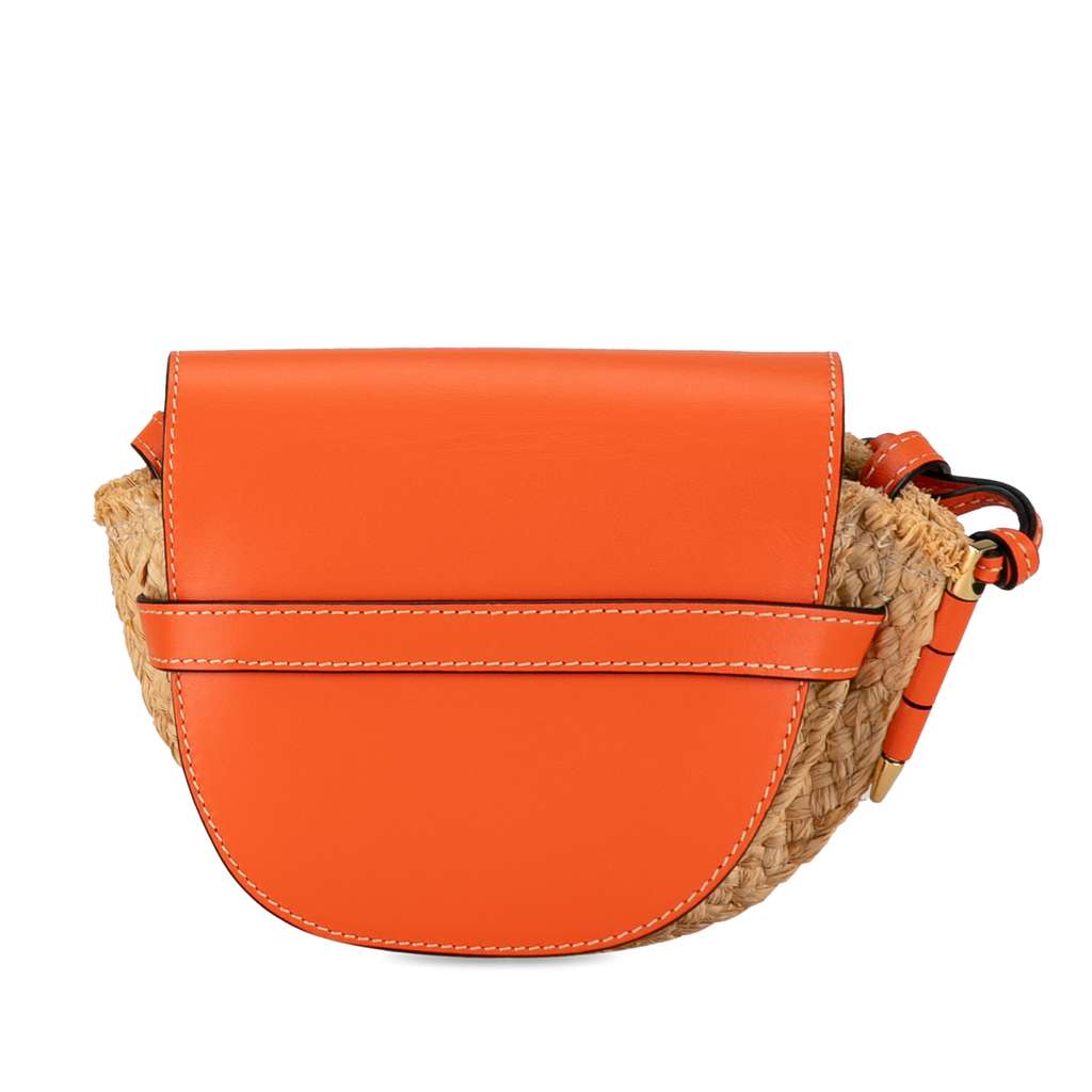 Loewe Mini Raffia Gate Crossbody - 3