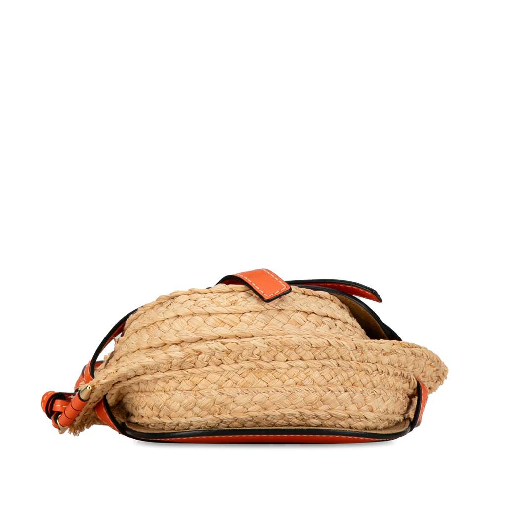 Loewe Mini Raffia Gate Crossbody - 4