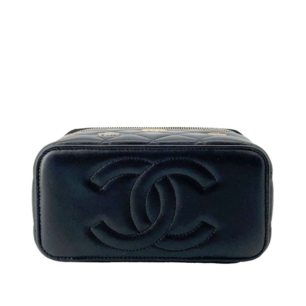 Chanel Lambskin Coco Casino Vanity Case - 3