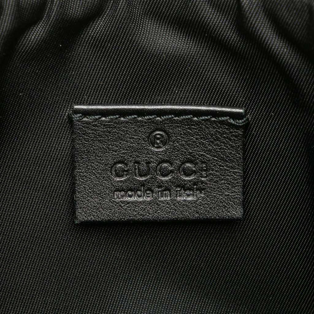 Gucci GG Canvas Web Handbag - Side view