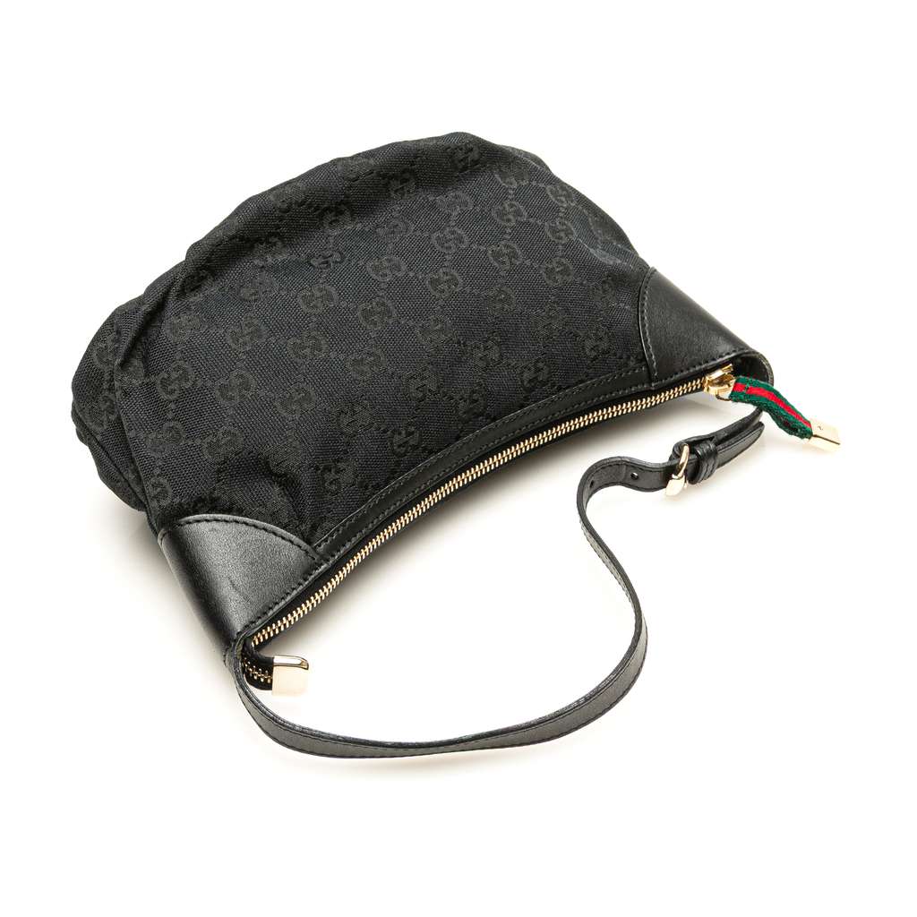 Gucci GG Canvas Web Handbag - Image 12