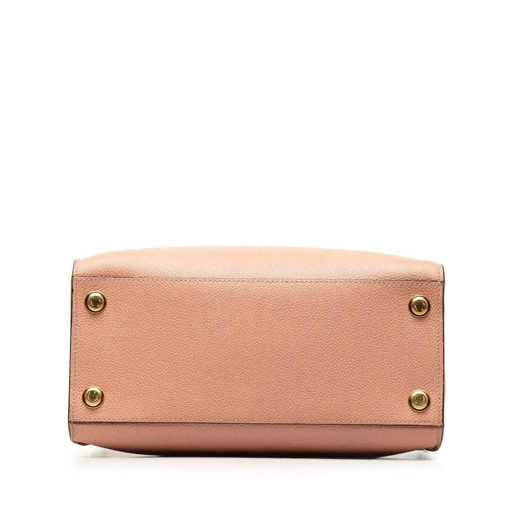 Louis Vuitton City Steamer PM Pink Leather Good - Model View