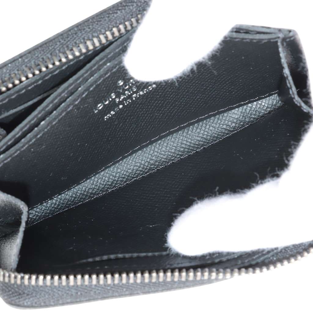 Louis Vuitton Monogram Eclipse Vertical Zippy Coin Purse - Detail 1