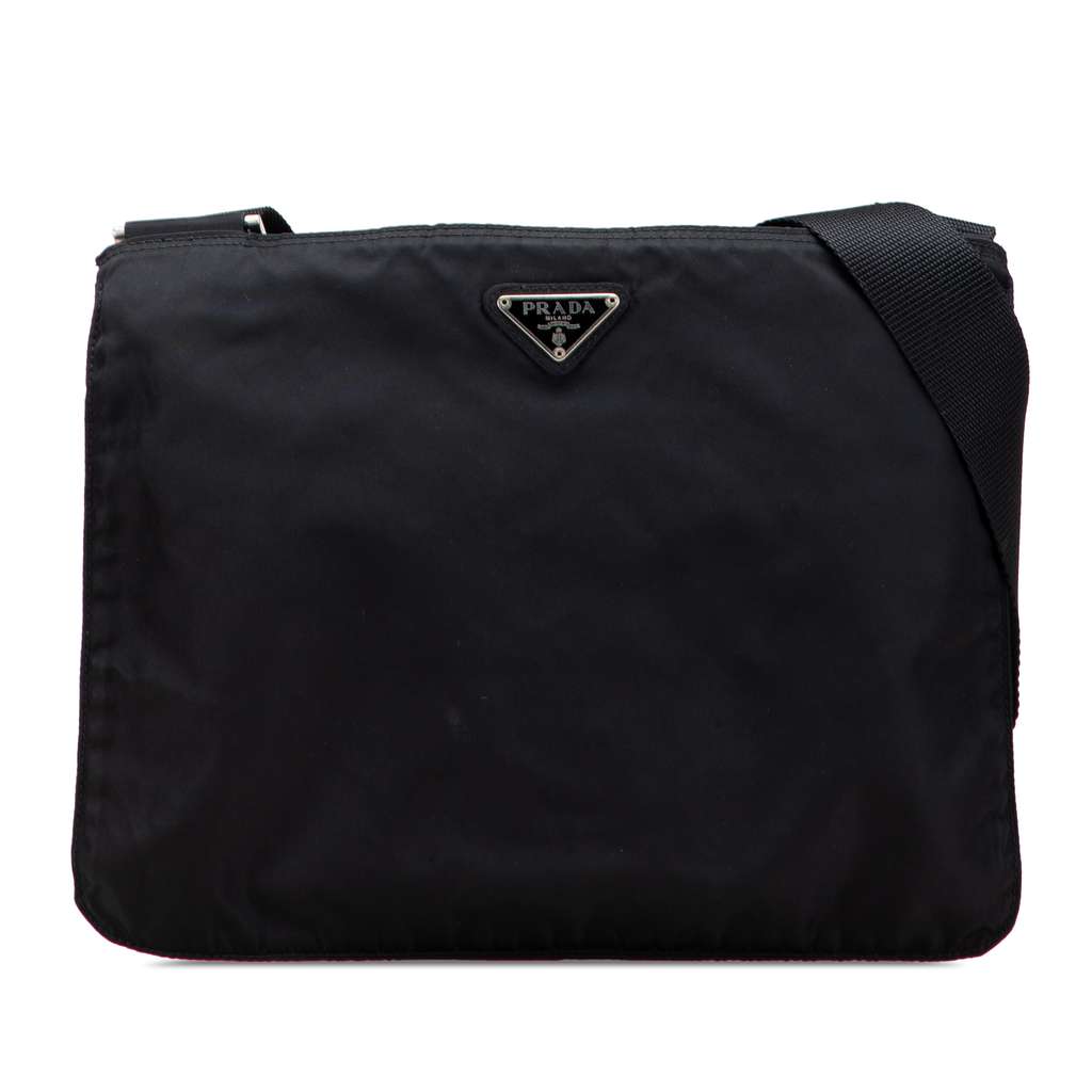 Prada Tessuto Zip Top Crossbody