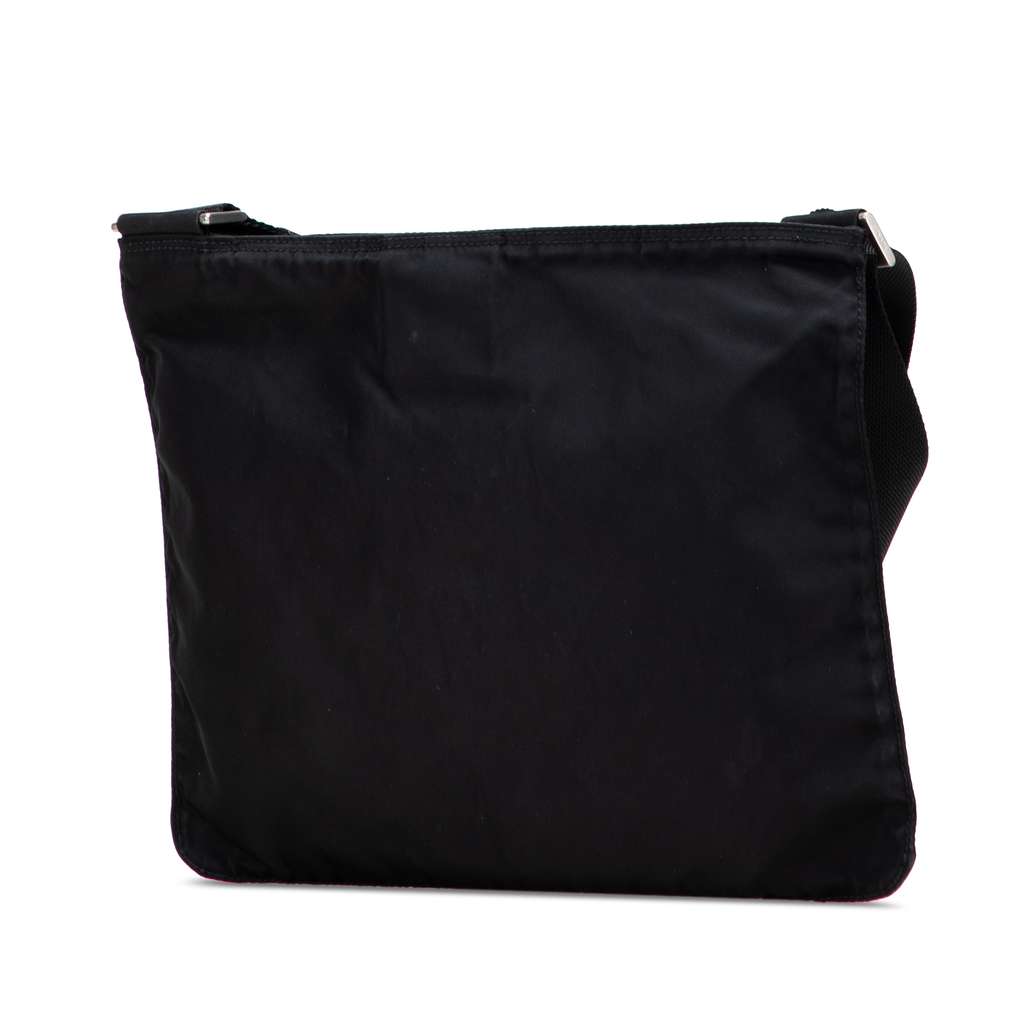 Prada Tessuto Zip Top Crossbody - Back view