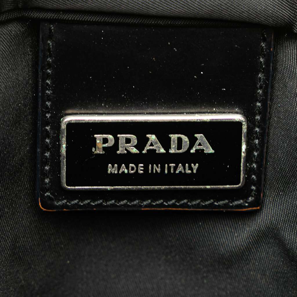 Prada Tessuto Zip Top Crossbody - Side view