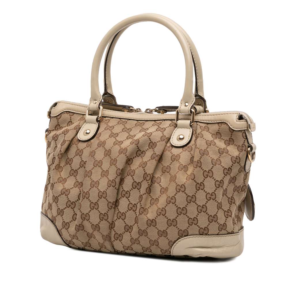 Gucci GG Canvas Sukey Satchel - 2