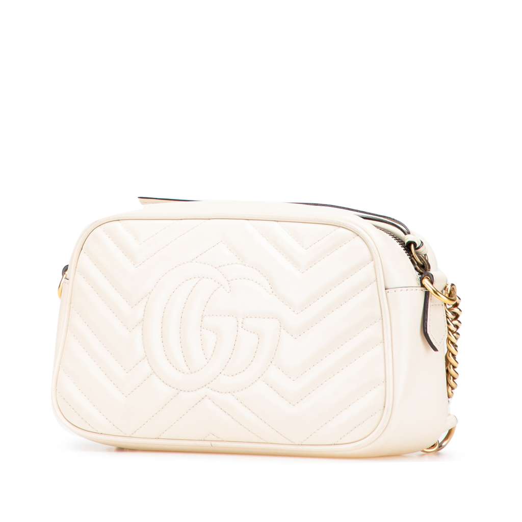Gucci Small GG Marmont Matelasse Leather Crossbody - 2