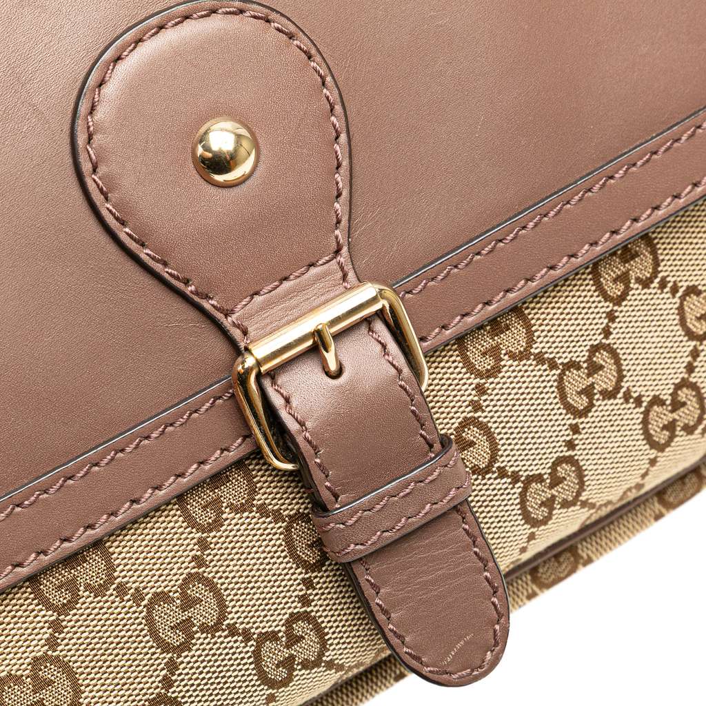 Gucci GG Canvas Sukey Crossbody - Image 10