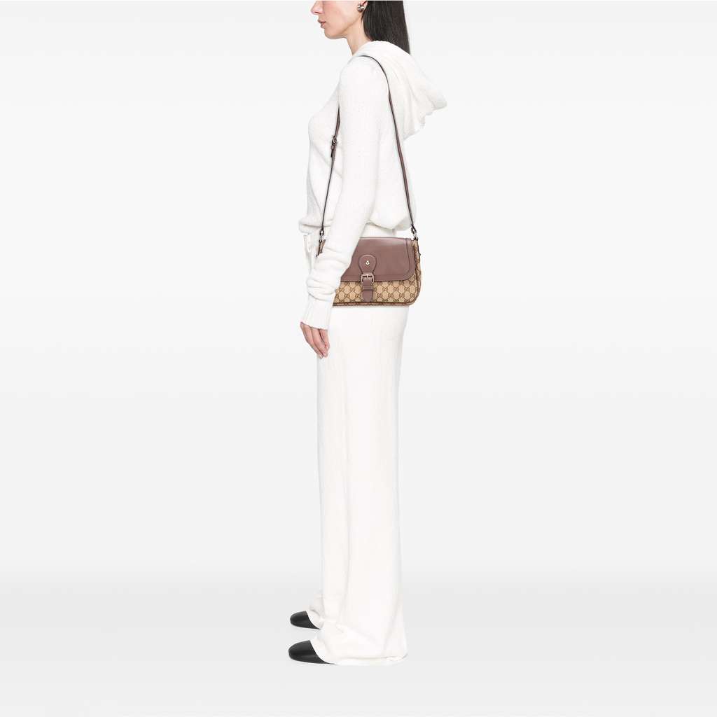 Gucci GG Canvas Sukey Crossbody - Image 12