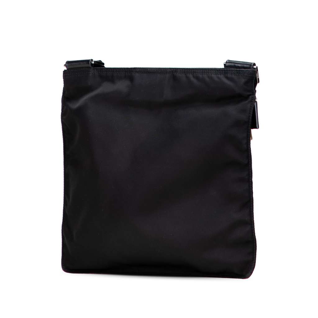 Prada Tessuto Zip Top Crossbody - Back view