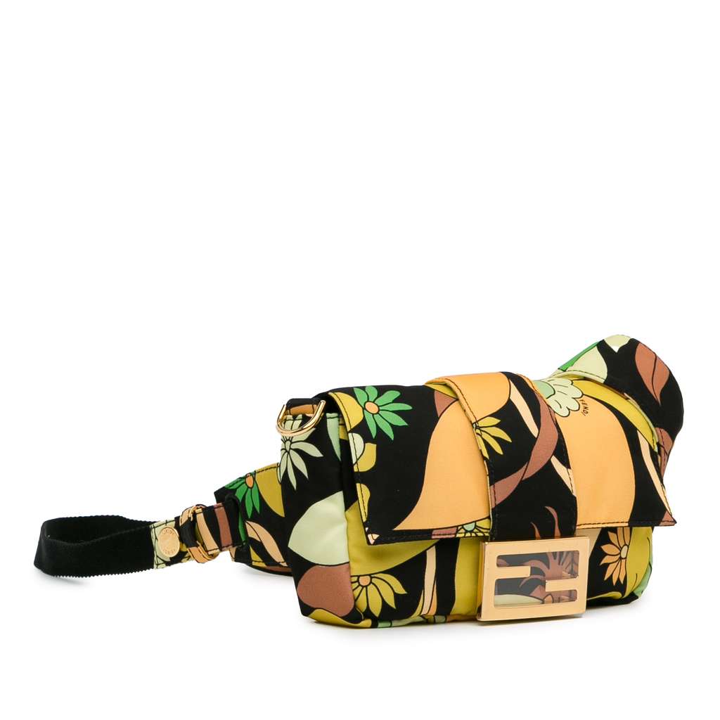 Fendi Floral Convertible Baguette - 2