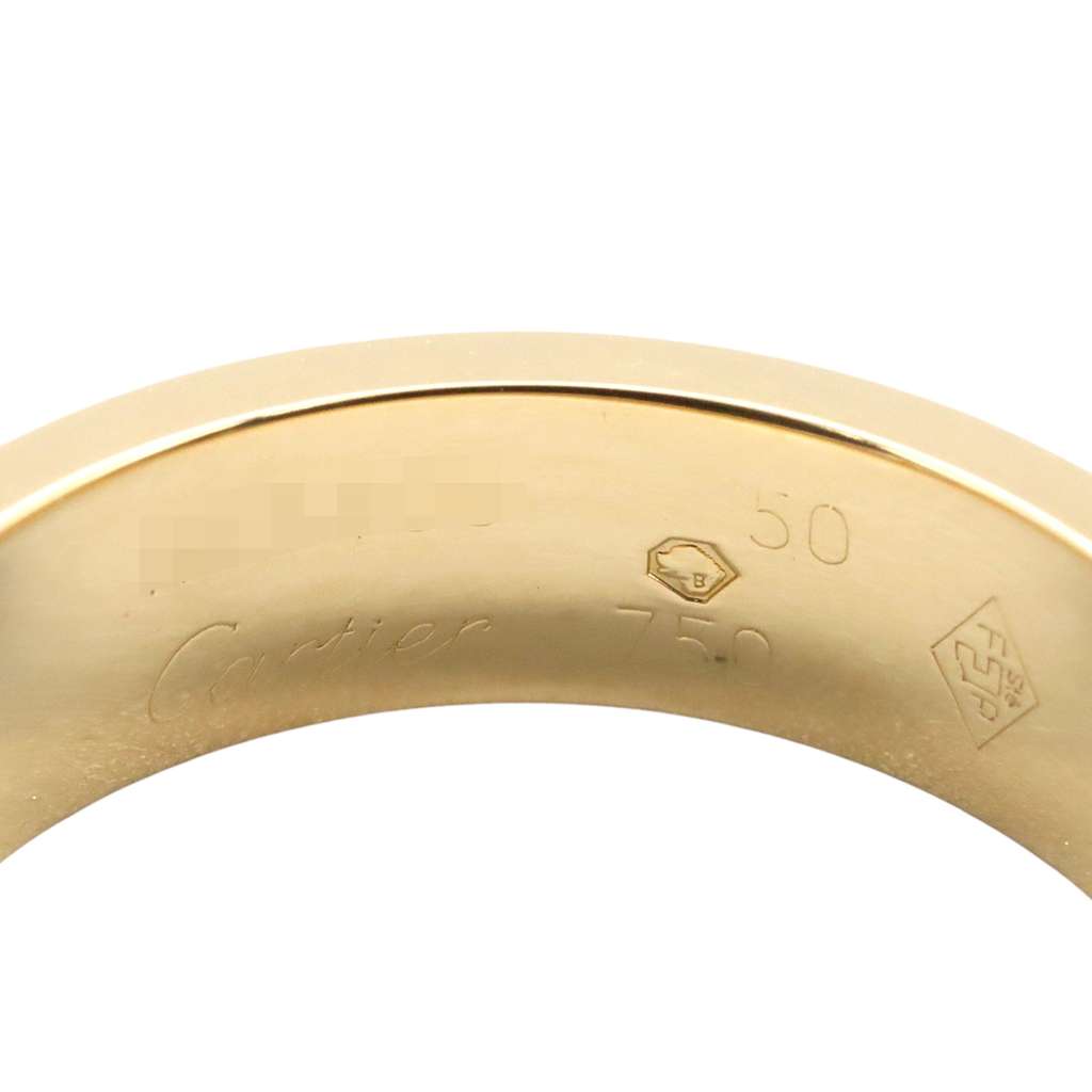 Cartier 18K Yellow Gold Classic Love Ring - 3