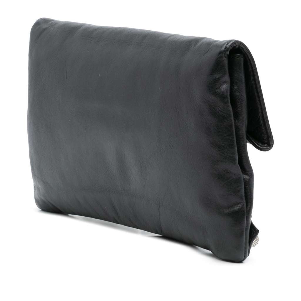 Balenciaga Lambskin Motocross Giant 21 Envelope Clutch - Back view