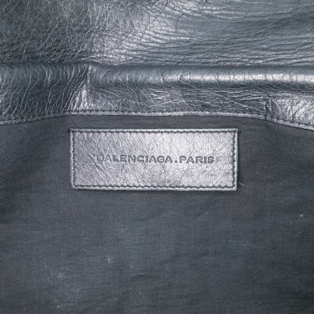 Balenciaga Lambskin Motocross Giant 21 Envelope Clutch - Side view