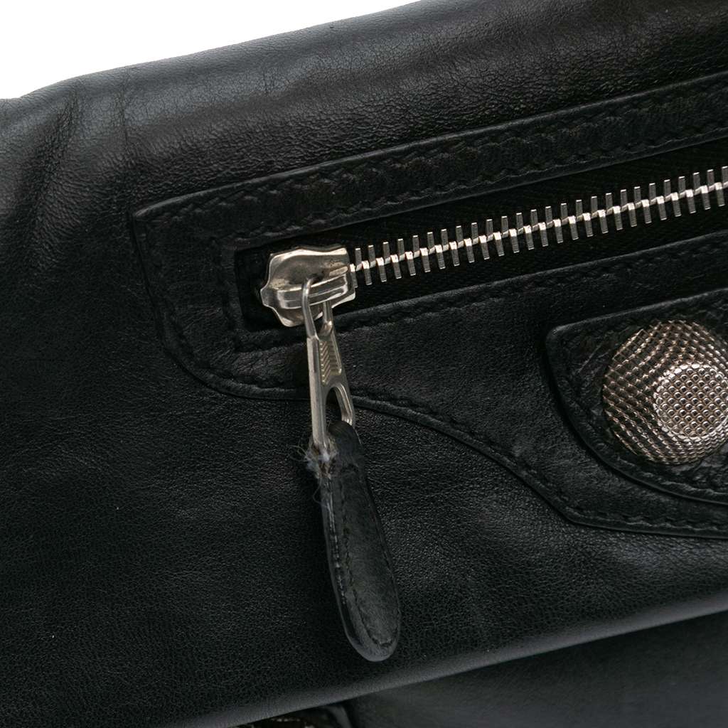 Balenciaga Lambskin Motocross Giant 21 Envelope Clutch - Detail 2