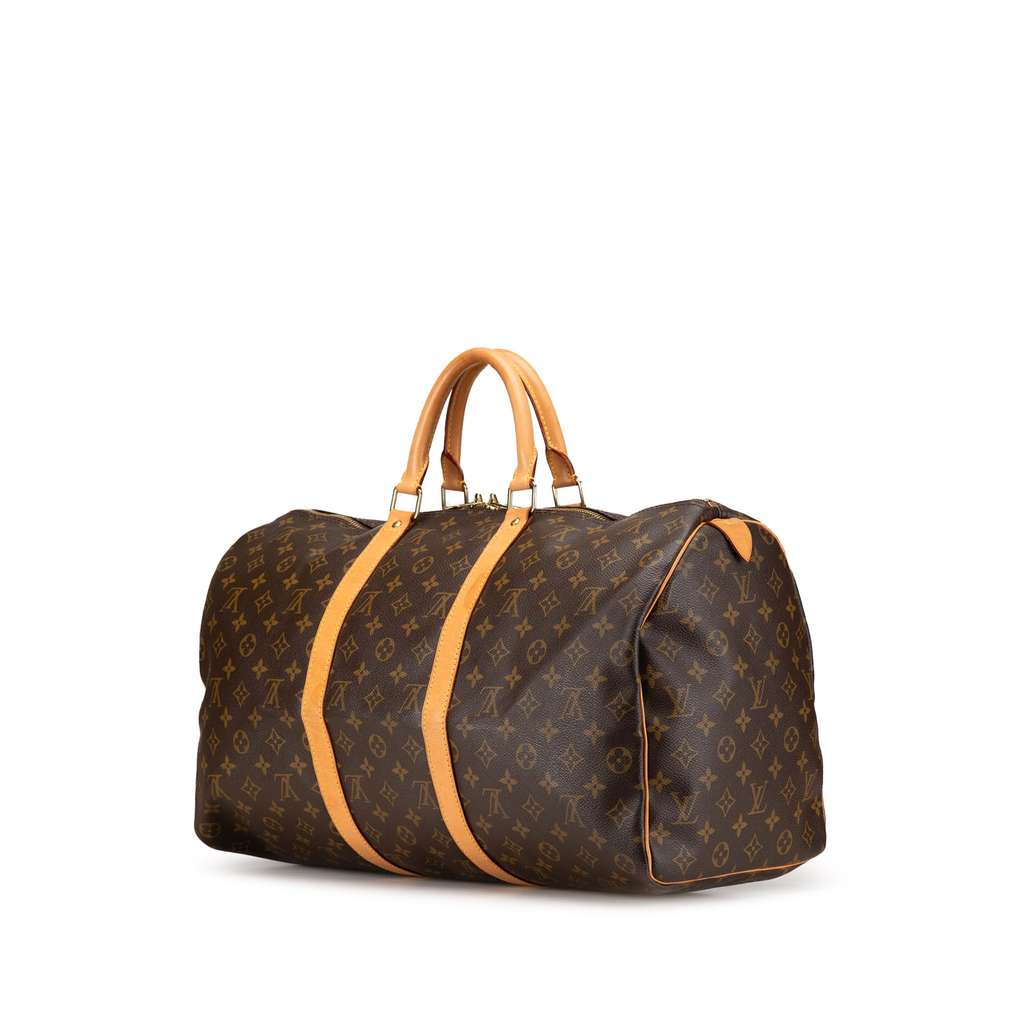 Louis Vuitton Monogram Keepall 50 - Back view