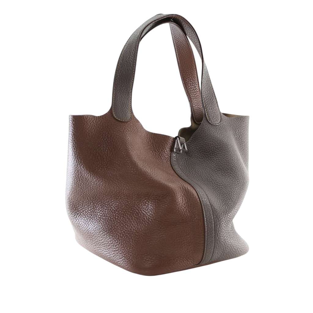 Hermès Bicolor Togo Picotin 22 - 3