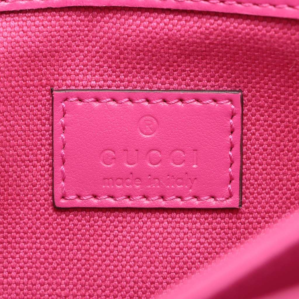 Gucci Small Calfskin GG Marmont 2.0 Satchel - 5