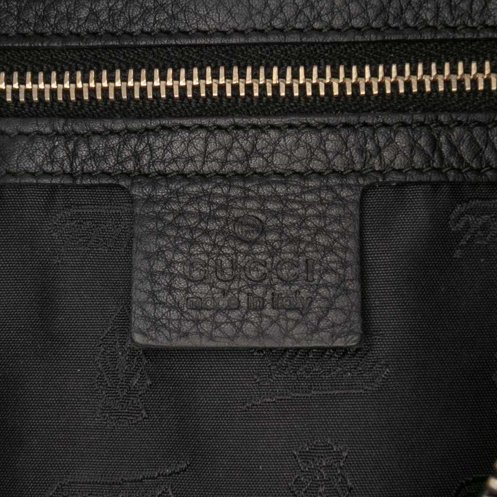 Gucci Medium Diamante Canvas Techno Horsebit Hobo - Side view