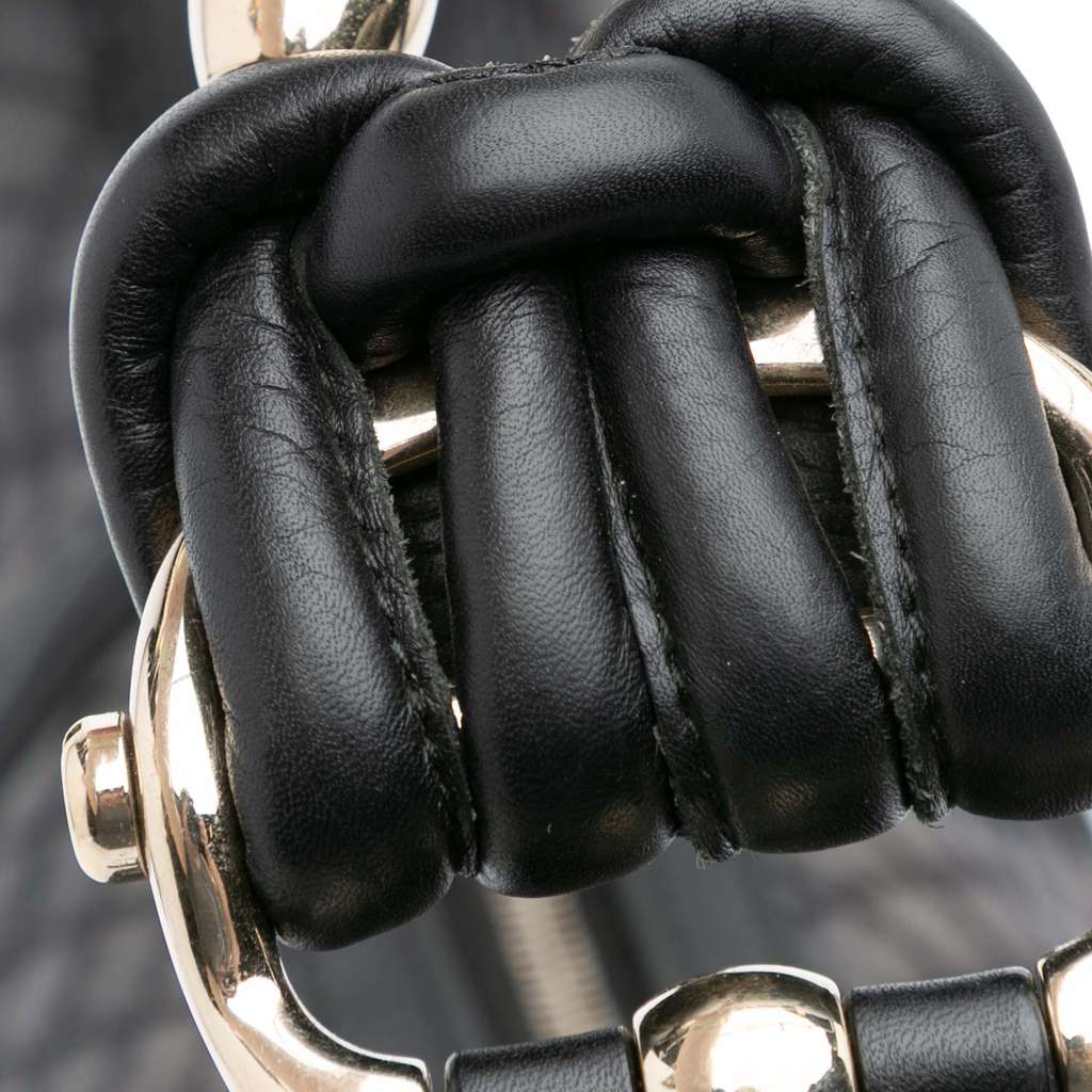 Gucci Medium Diamante Canvas Techno Horsebit Hobo - Image 11