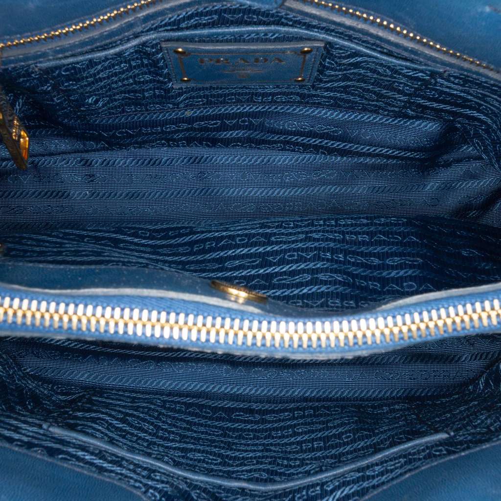 Prada Tessuto Gaufre Satchel - 4