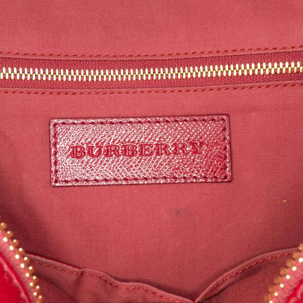 Burberry Haymarket Check Coated Canvas Minford Portrait Satchel - 5