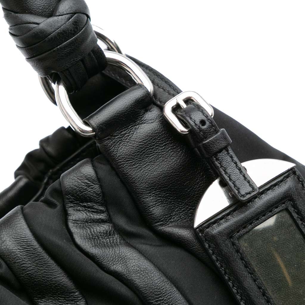 Prada Tessuto Nappa Waves Tote - Image 10