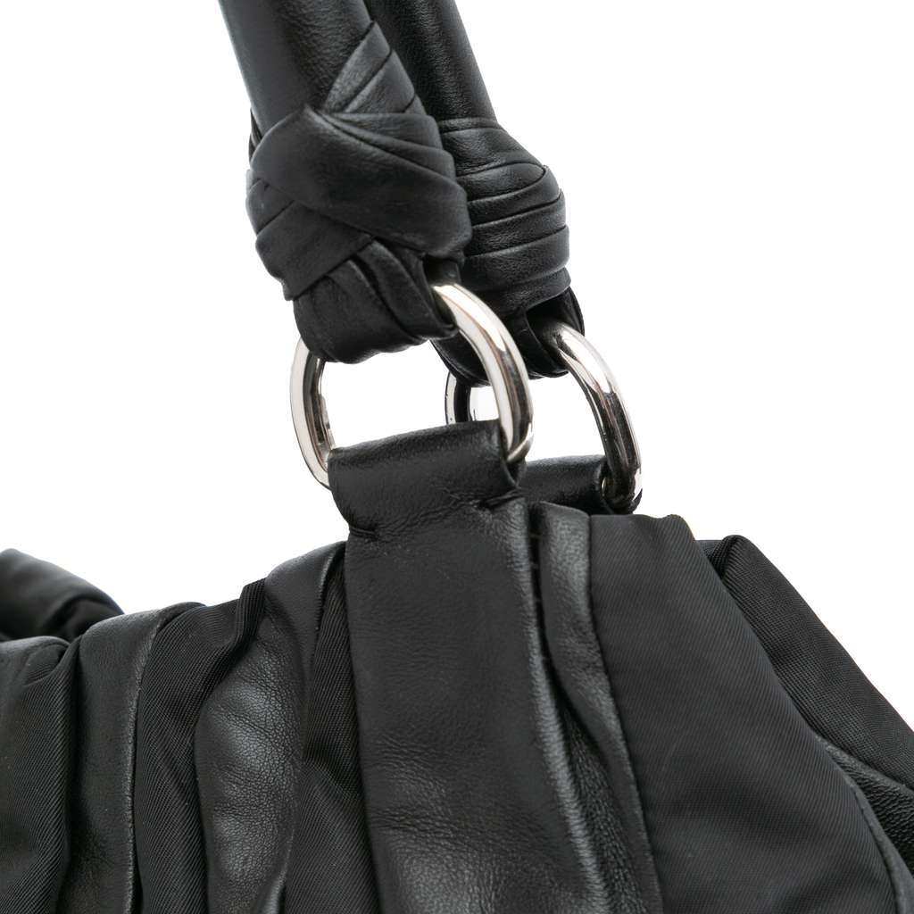 Prada Tessuto Nappa Waves Tote - Image 11