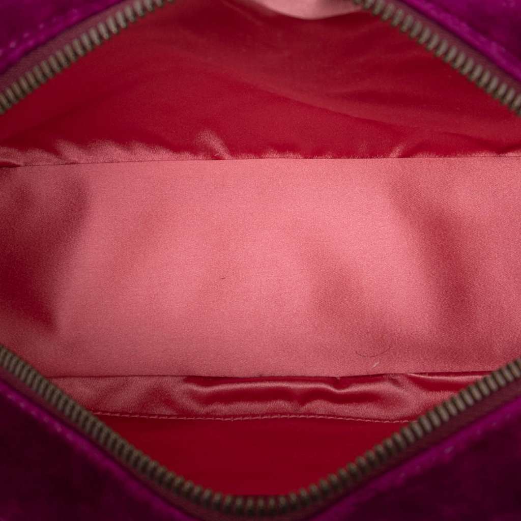 Gucci Small GG Marmont Matelasse Velvet Crossbody - 4