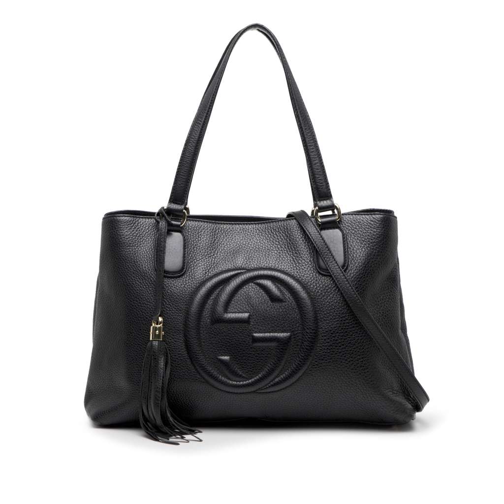 Gucci Medium Leather Soho Working Satchel