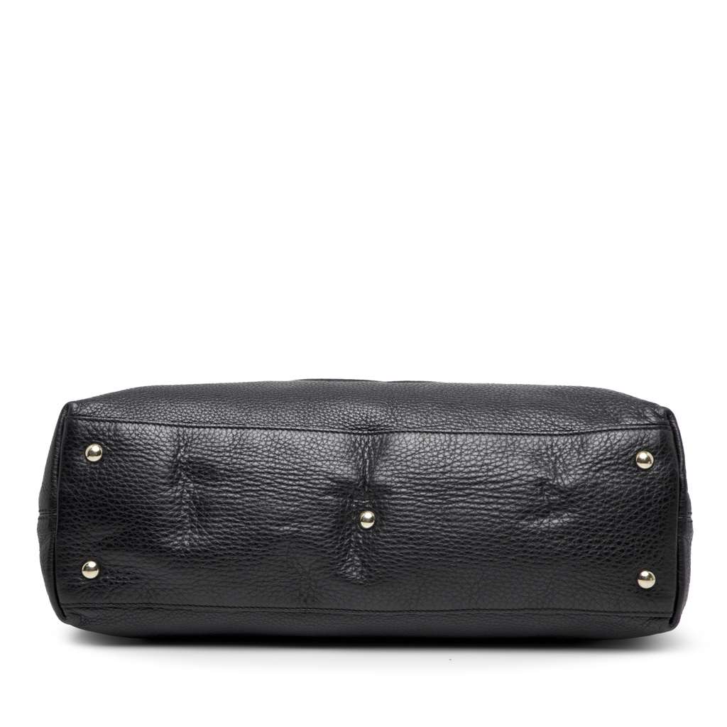Gucci Medium Leather Soho Working Satchel - Image 6