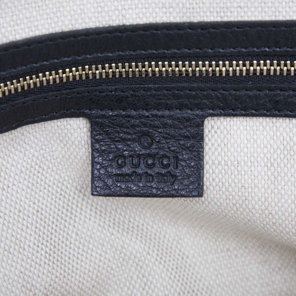 Gucci Medium Leather Soho Working Satchel - Side view