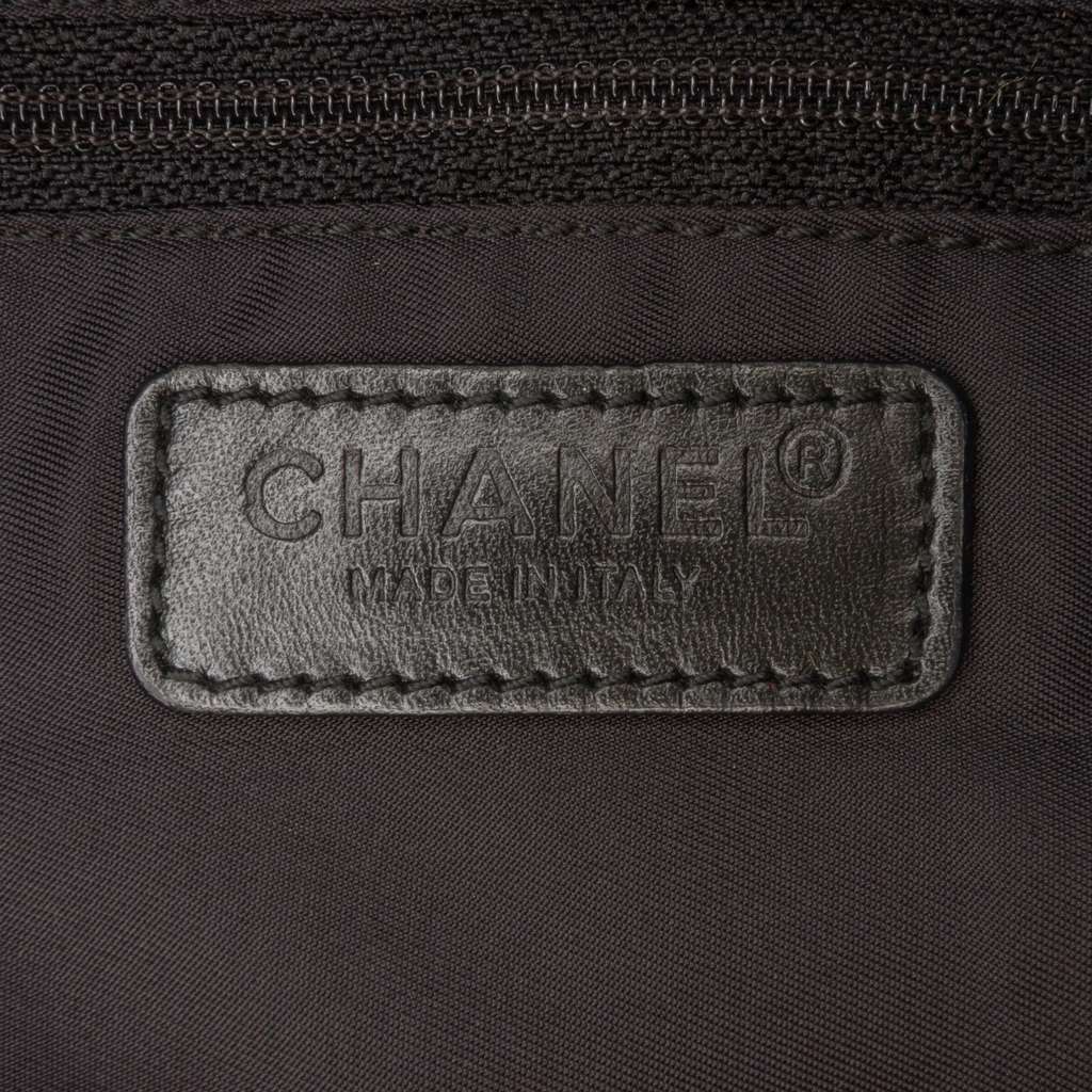 Chanel New Travel Line Nylon Handbag - Side view
