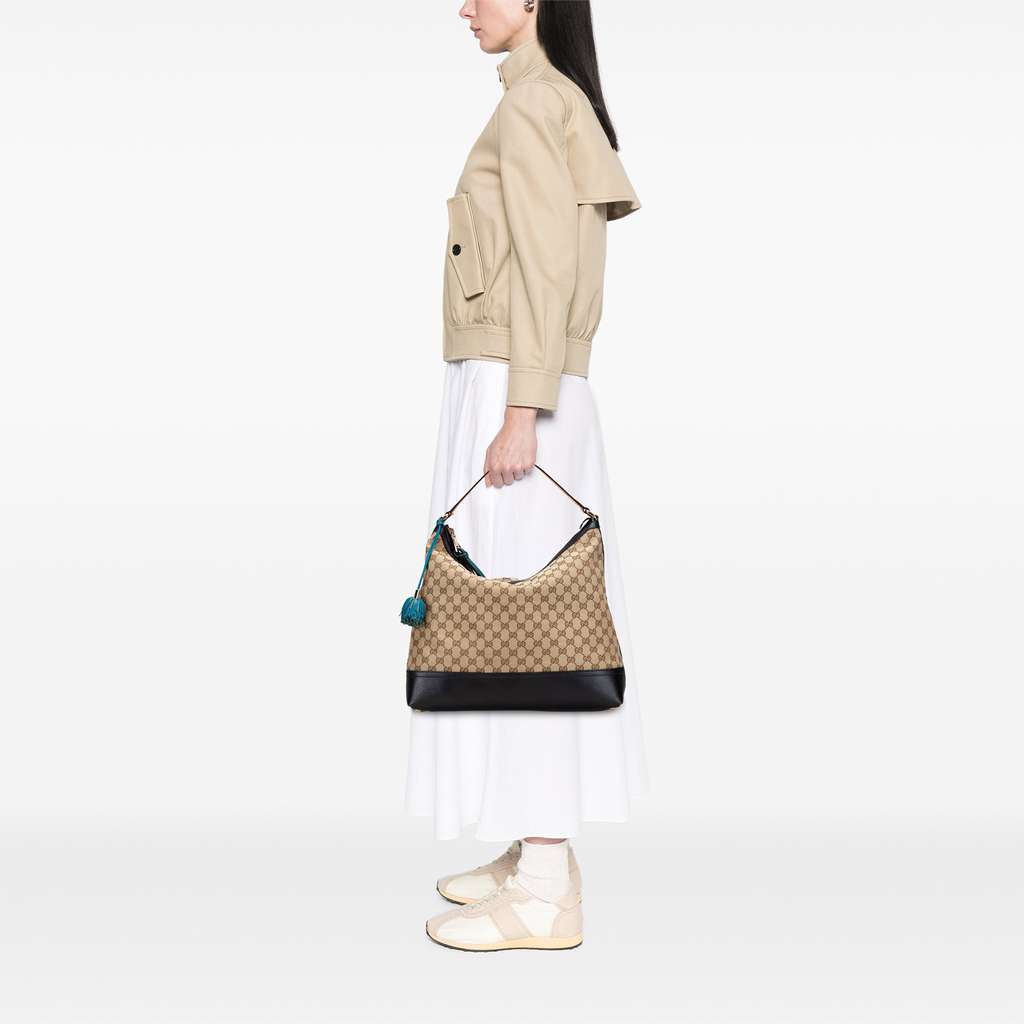 Gucci GG Canvas Cheer Hobo - Image 12