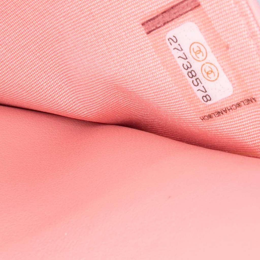 Chanel Quilted Caviar Boy Wallet on Chain - Image 10