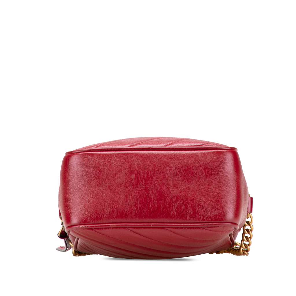 Gucci GG Marmont Matelasse Leather Double Zip Crossbody - Image 6