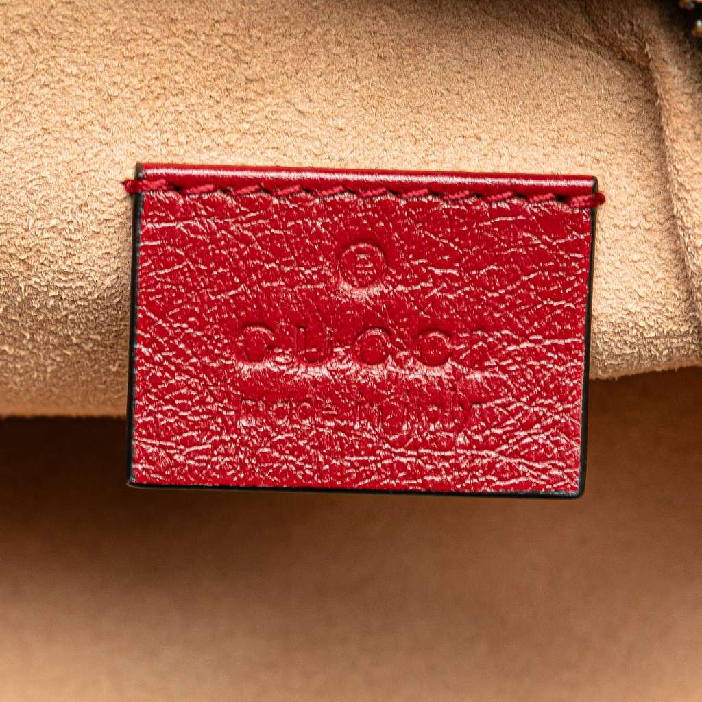 Gucci GG Marmont Matelasse Leather Double Zip Crossbody - Detail 1