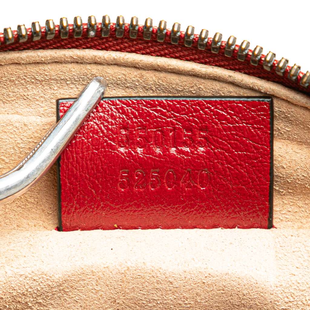 Gucci GG Marmont Matelasse Leather Double Zip Crossbody - Detail 2