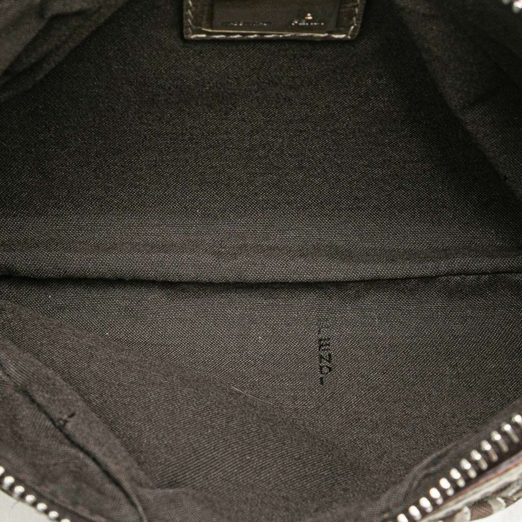 Fendi Zucchino Canvas Chain Pochette - 4