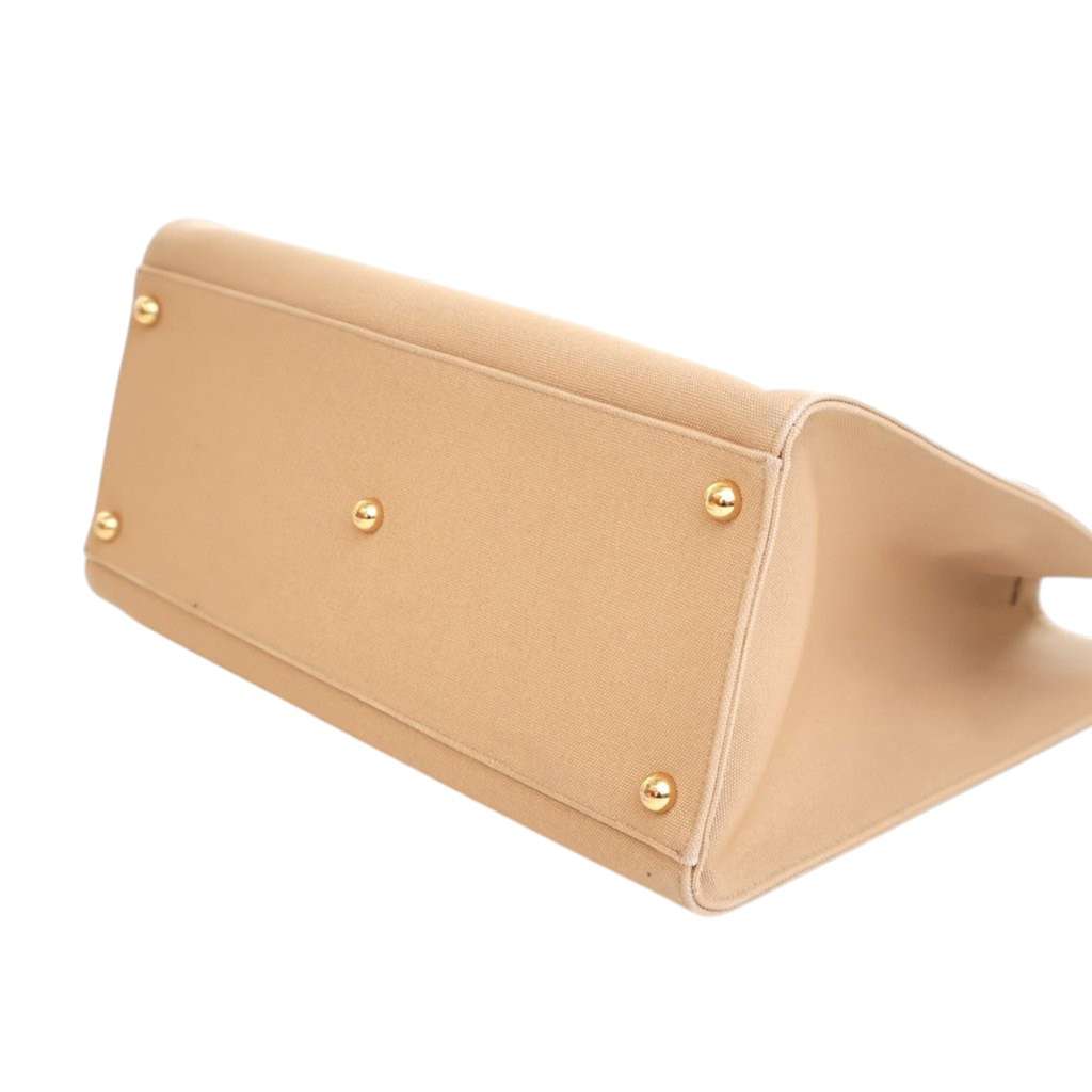 Fendi Medium Canvas Sunshine Shopper Tote - Image 13