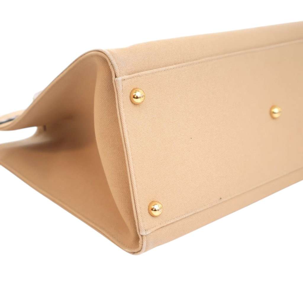 Fendi Medium Canvas Sunshine Shopper Tote - Image 14