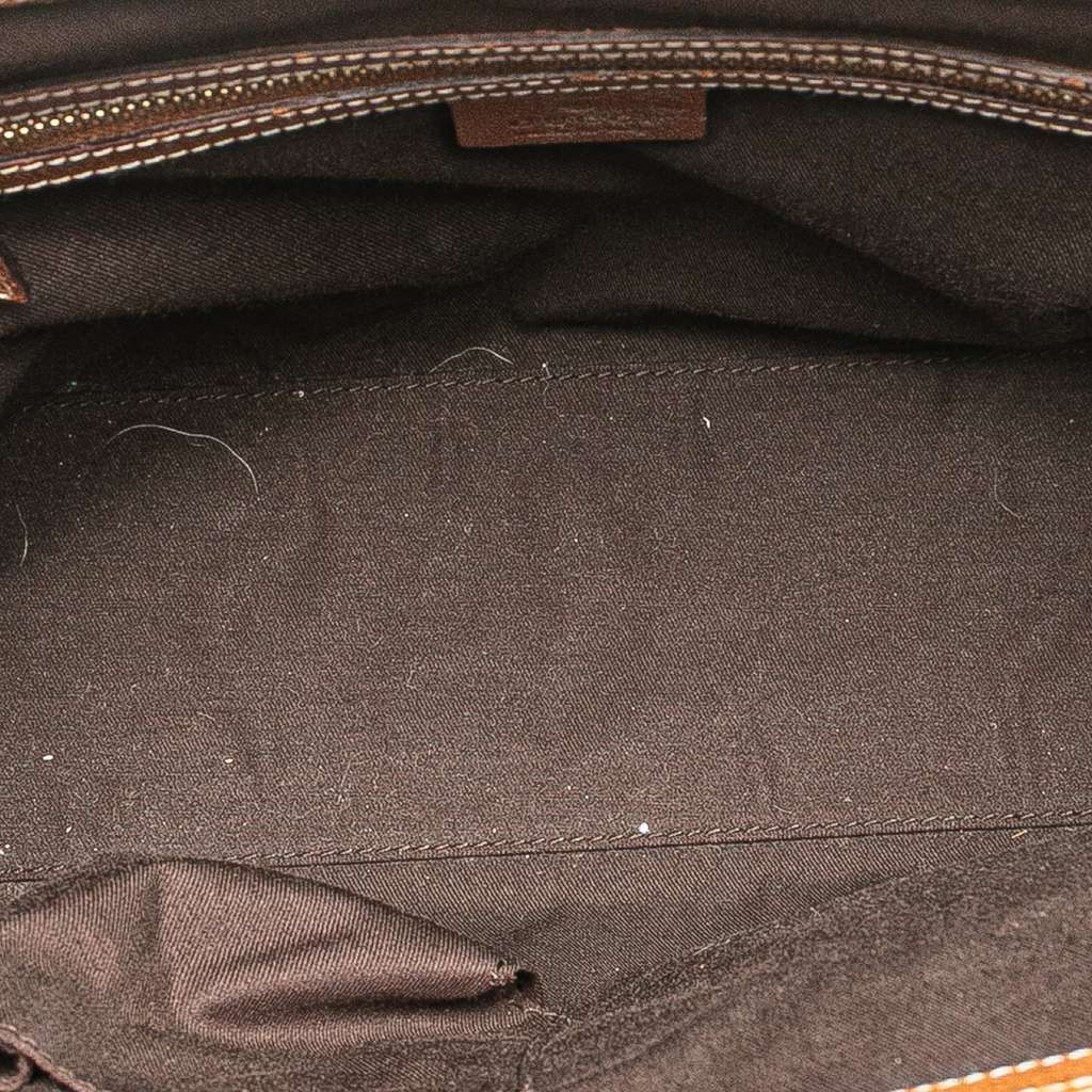 Gucci GG Canvas Nailhead Handbag - 4