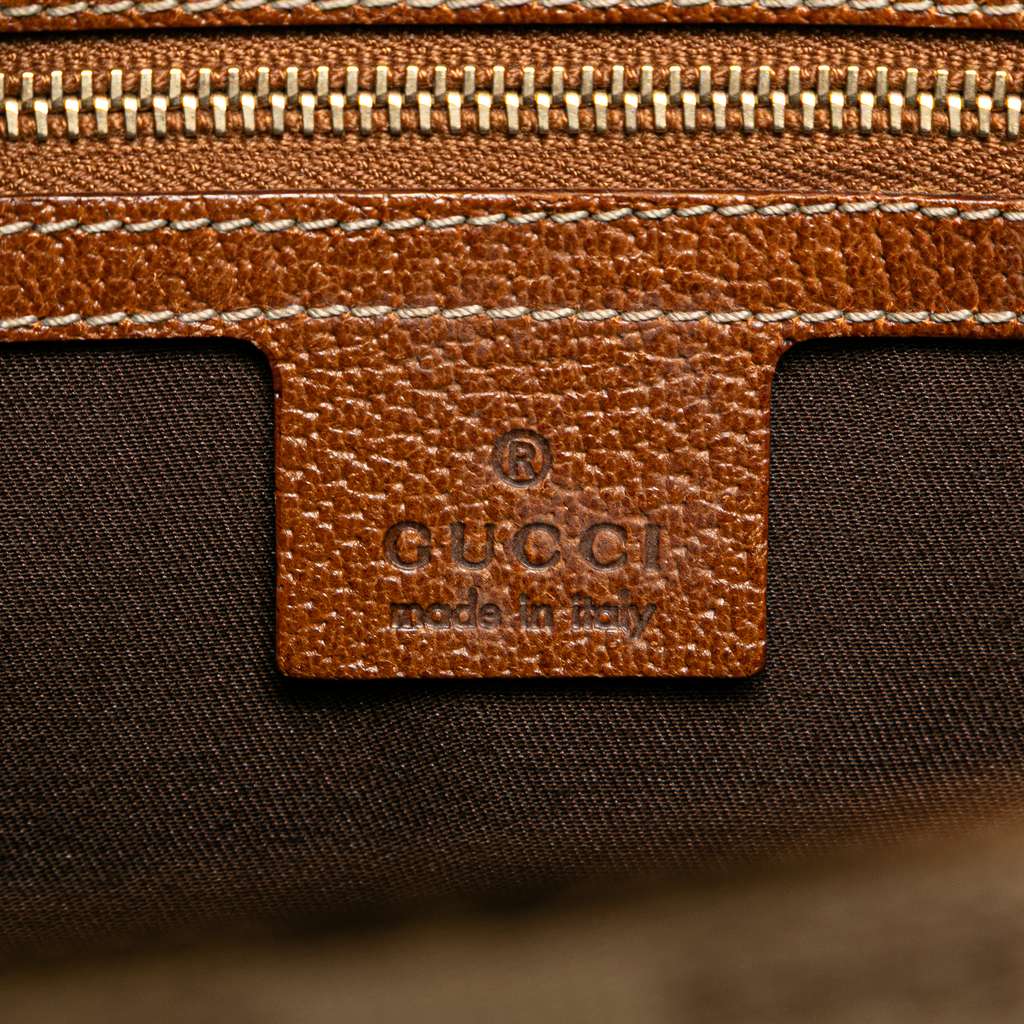 Gucci GG Canvas Nailhead Handbag - 5