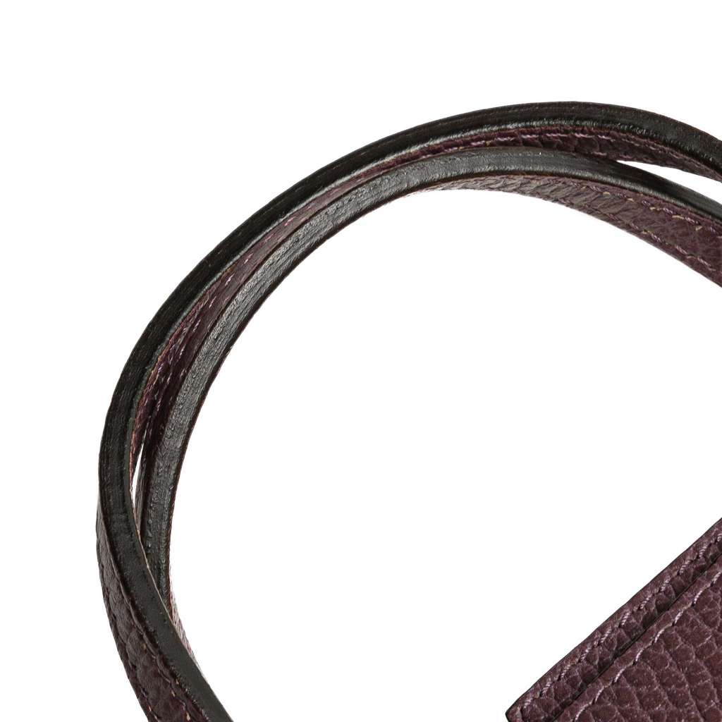 Gucci Mini Leather Swing Handbag - Image 11