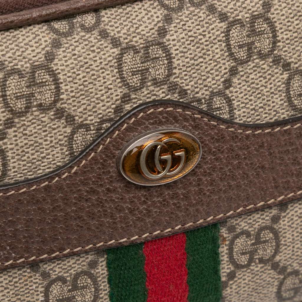 Gucci Small GG Supreme Web Ophidia Belt Bag - Side view