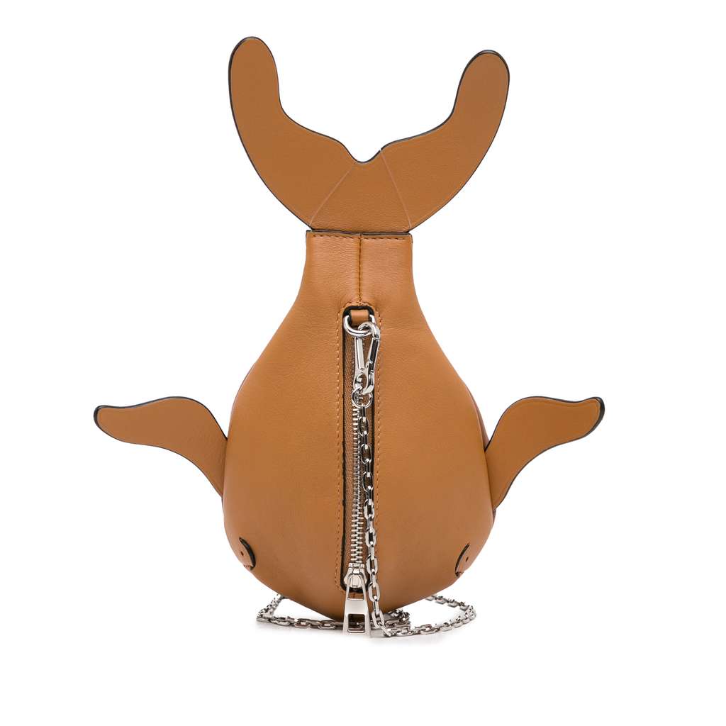 Loewe Leather Whale Pouch - 4