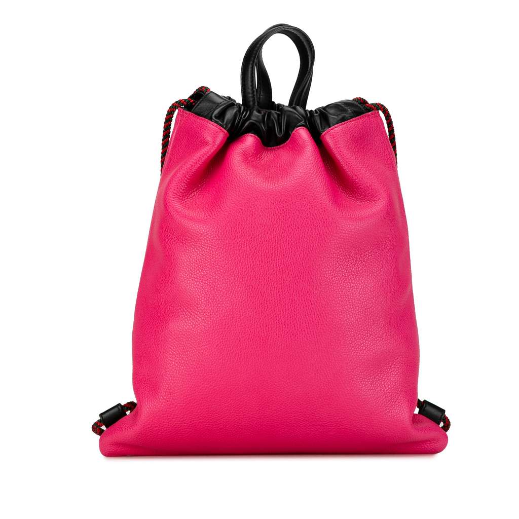 Gucci Logo Drawstring Backpack - 3